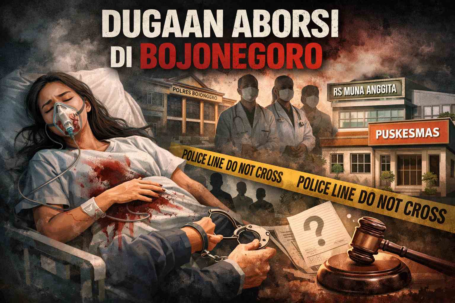 Dugaan Aborsi Bojonegoro, Tiga Tenaga Kesehatan Dilepas
