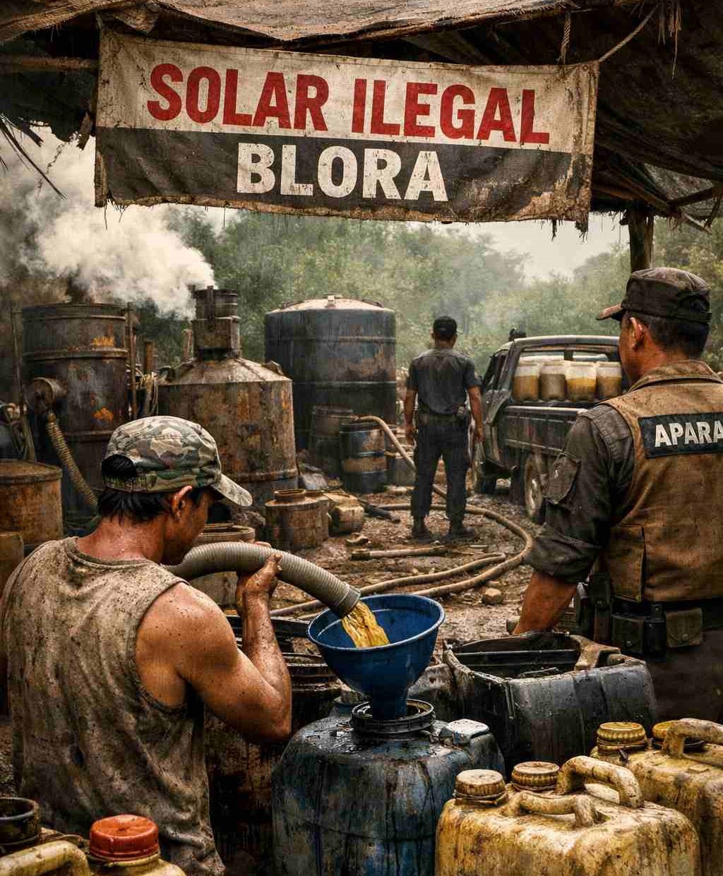 Solar Ilegal Blora Diduga Libatkan Oknum Aparat Desa Jiken